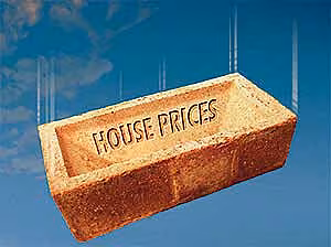 House prices fell by 16.7% in the year to December, according to the latest figures from the CSO