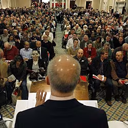A scene from the most recent Allsop Space auction at the start of March
