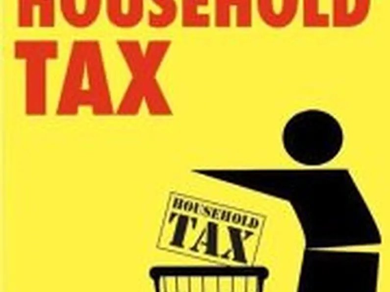 Hundreds take part in household charge protest