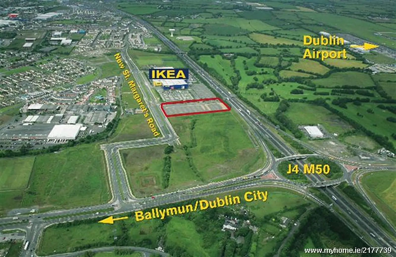Land beside IKEA could fetch up to &euro;3 million