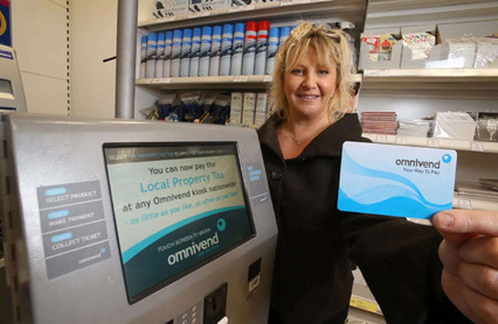 Property tax can be paid in instalments through kiosks nationwide