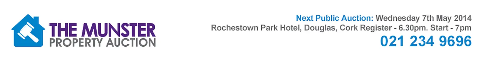 Munster Property Auction to take place next Wednesday