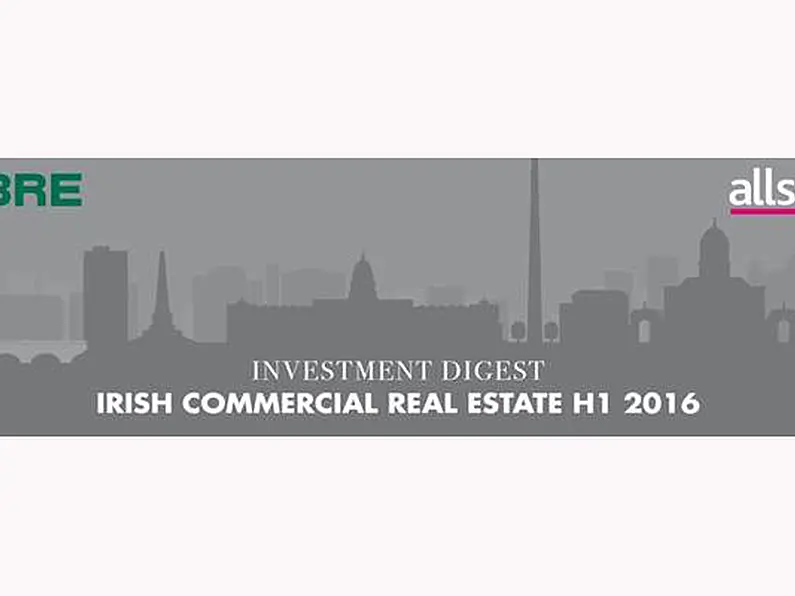 &euro;2.95 billion worth of commercial transactions recorded in first half of 2016