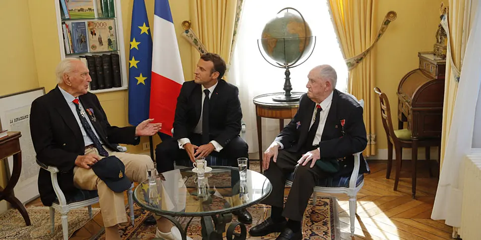 Veterans join world leaders in...