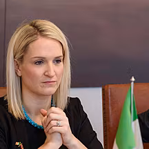 Minister Helen McEntee on post...