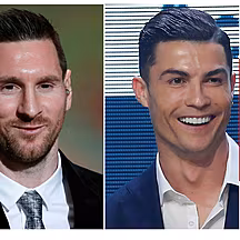Very different ends to Ronaldo...
