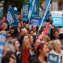Public sector strike over pay...
