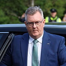 Jeffrey Donaldson being invest...