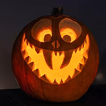 The frightful waste your pumpk...