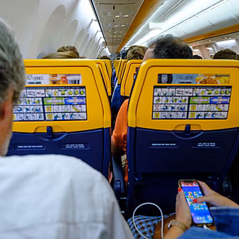 WiFi on all flights means soci...