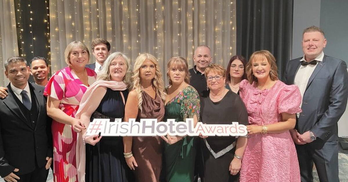 Photo: oceanfm.ie Five connacht titles for ocean sands hotel at irish hotel awards