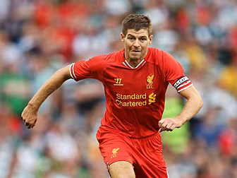 Gerrard blow for Liverpool