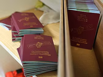 Nigel Owen's passport gaff...
