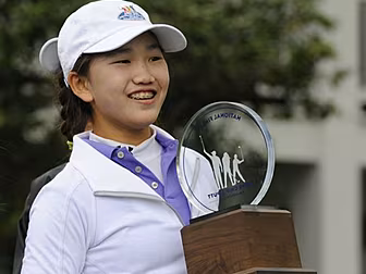 Eleven-year-old golfer qualifi...