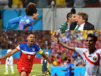 The CONCACAF World Cup teams s...