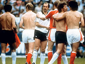 The Germany v USA game has evo...