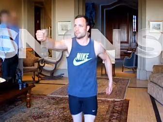Leaked video shows Pistorius r...