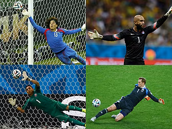 How goalkeepers stole the show...