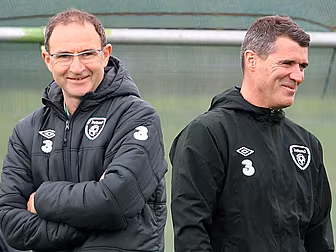 Ireland manager Martin O’Neill...