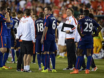 Expect Van Gaal to be a tactic...