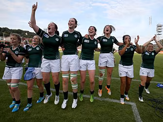 Ireland coach Philip Doyle on...