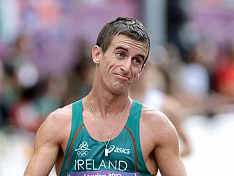 Heffernan's race ends earl...