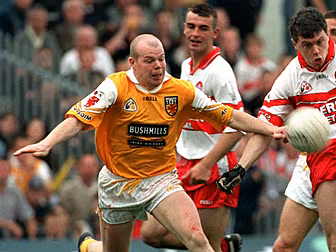 Ex-Antrim player Anto Finnegan...
