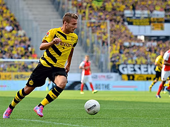 What shape are Borussia Dortmu...