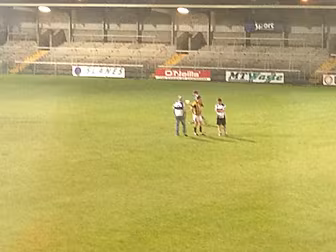 Armagh footballers play match...