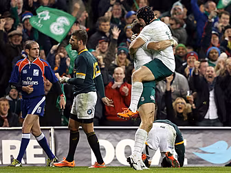Thanks, St Jude: Ireland score...