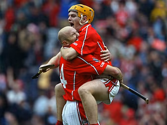 Cork hurling legends lift the...