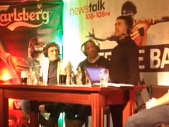 VIDEO: Chris Kamara showed his...