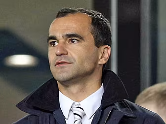 Everton's Martinez says hi...
