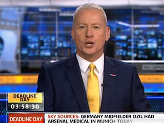 Jim White's telling us to...