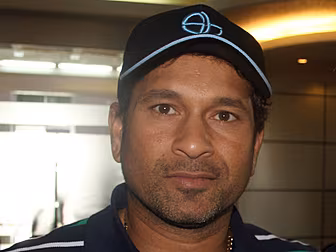 Indian cricket great Tendulkar...