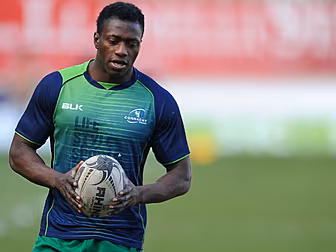 Connacht's Adeolokun faces...