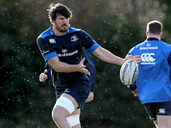 Leinster's Kane Douglas to...