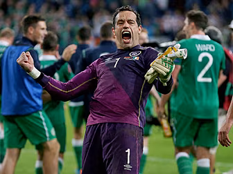 Irish internationals relegated...