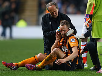 PIC: David Meyler picked up a...