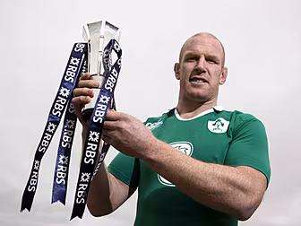 Paul O'Connell takes home...