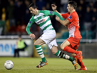 Cork City and Shamrock Rovers...