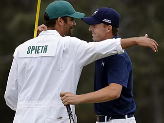 Was Jordan Spieth's caddy...
