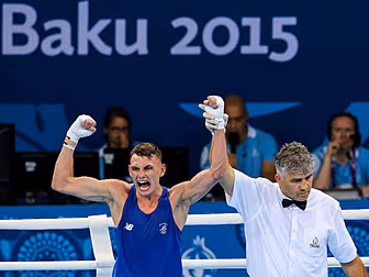 Another medal for the boxers i...