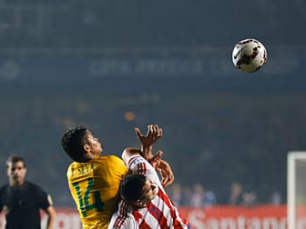 WATCH: Brazil's players we...