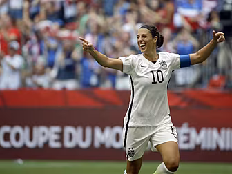 WATCH: A Carli Lloyd hat trick...