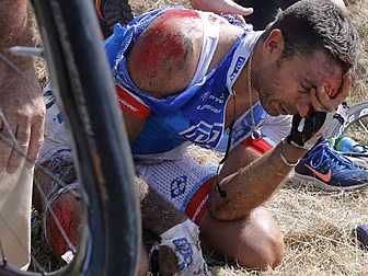 WATCH: A horrible crash marred...