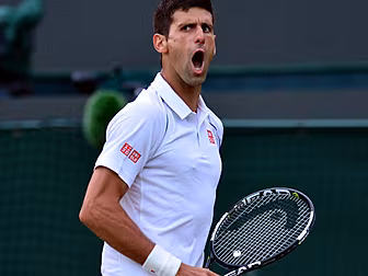 WATCH: Novak Djokovic comes fr...