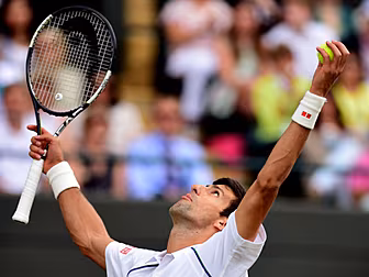 World Number One survives scar...