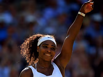 Serena Williams continues her...