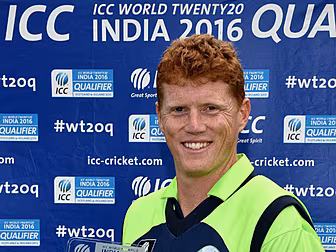 Ireland's cricketers in in...